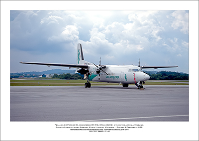 9M-MGJ - Pelangi Air  Fokker 50  (Msn 20204) - 01