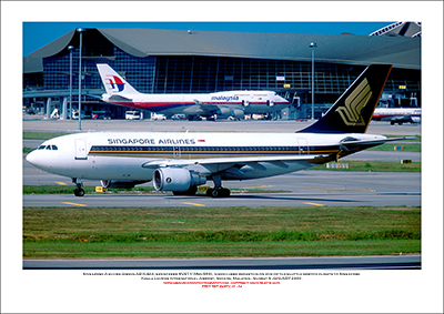 9V-STV - Singapore Airlines Airbus A310-324  (Msn 589) - 01