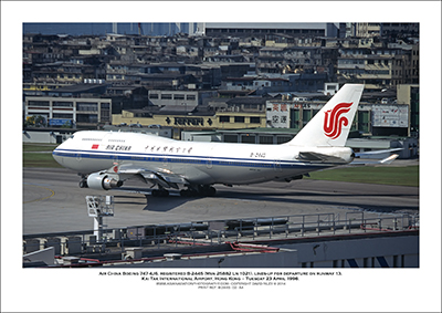 B-2445 - Air China Boeing 747-4J6  (Msn 25882 Ln 1021) - 02