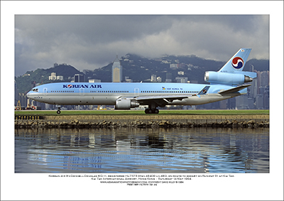 HL7373 - Korean Air  McDonnell Douglas MD-11F AF  (Msn 48409 Ln 490) - 02