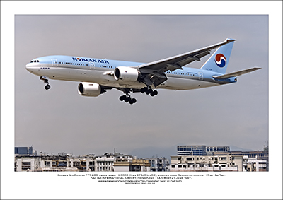 HL7530 - Korean Air Boeing 777-2B5 IGW  (Msn 27945 Ln 59) - 02