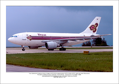 HS-TIA -Thai Airways International Airbus A310-204  (Msn 415) - 01