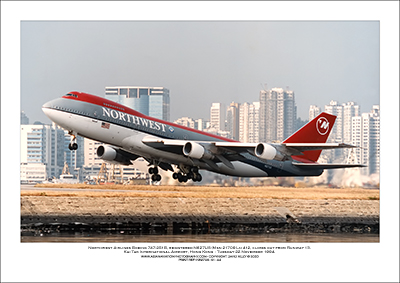 N627US - Northwest Airlines Boeing 747-251B  (Msn  21709 Ln 412) - 01