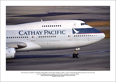 VR-HIF- Cathay Pacific Boeing 747-267B  (Msn 23048 Ln 582) - 03