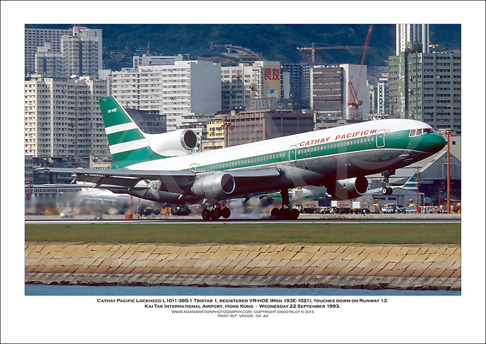 VR-HOE- Cathay Pacific  Lockheed L1011-385-1 Tristar 1 (Msn 193E-1021) - 04