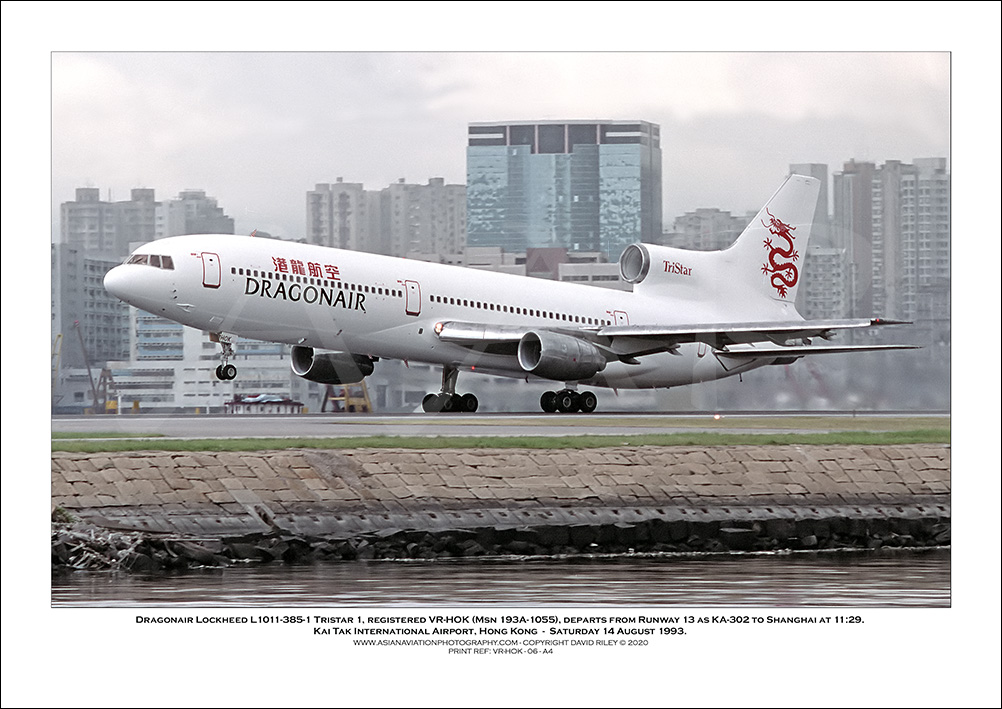 VR-HOK - Dragonair Lockheed L1011-385-1 Tristar 1  (Msn 193A-1055) - 06