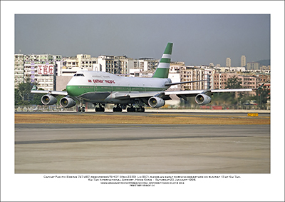 VR-HOY - Cathay Pacific Boeing 747-467  (Msn 25351 Ln 887) - 01