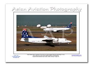 AU-003 - Ansett Australia Fokker 50 - VH-FNH ( Msn 20113 )