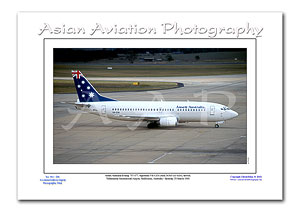 AU-018 - Ansett Australia Boeing 737-377 - VH-CZN ( Msn 24303 Ln 1620 )