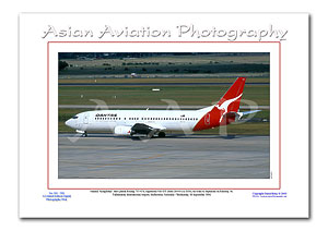 AU-022 - Qantas Boeing 737-476 - VH-TJT ( Msn 24445 Ln 2539 )