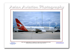 AU-023 - Qantas Boeing 737-376 - VH-TAY ( Msn 23490 Ln 1390 )