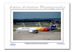 AU-025 - Air Pacific Boeing 767-3X2 ER - DQ-FJC ( Msn 26260 Ln 552 )