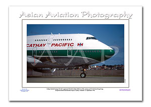 AU-038 - Cathay Pacific Boeing 747-467 - VR-HOO ( Msn 23814 Ln 705 )
