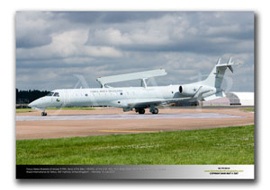 FFD-003 - For�a A�rea Brasileira Embraer R-99A - Serial 6704 (Msn 145392)