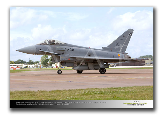 FFD-006 - Spanish Air Force Eurofighter EF-2000 - serial 11-08 (Msn SS008)