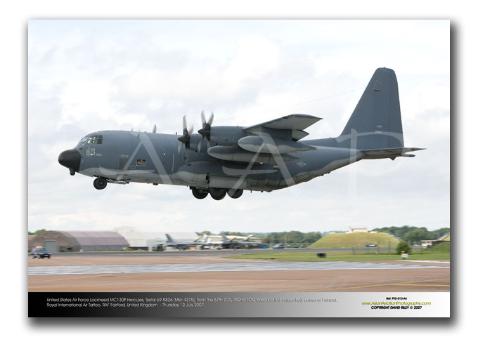 FFD-013 - United States Air Force Lockheed MC130P Hercules - Serial 69-5826 (Msn 4375)