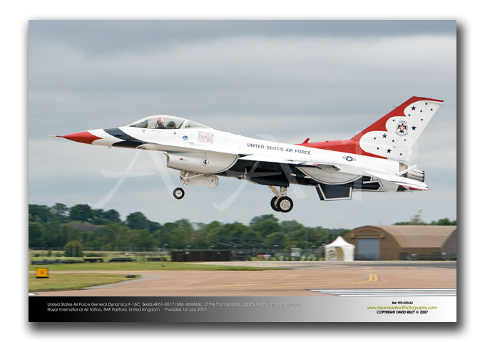 FFD-020 - United States Air Force General Dynamics F-16C - Serial AF61-0017 (Msn 464444)