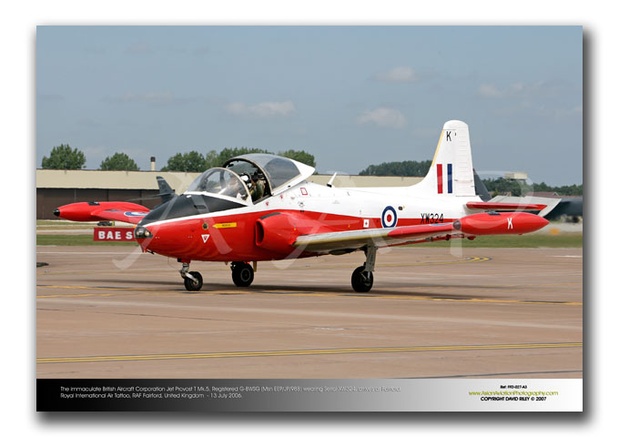 FFD-027 - British Aircraft Corporation Jet Provost T Mk.5 - Registered G-BWSG (Msn EEP/JP/988)