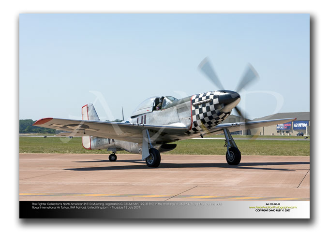 FFD-047 - North American P-51D Mustang - registration G-CBNM (Msn 122-31590)
