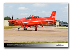 FFD-052 - Pilatus Demonstrator PC-21 - Registration HB-HZA (Msn P01)