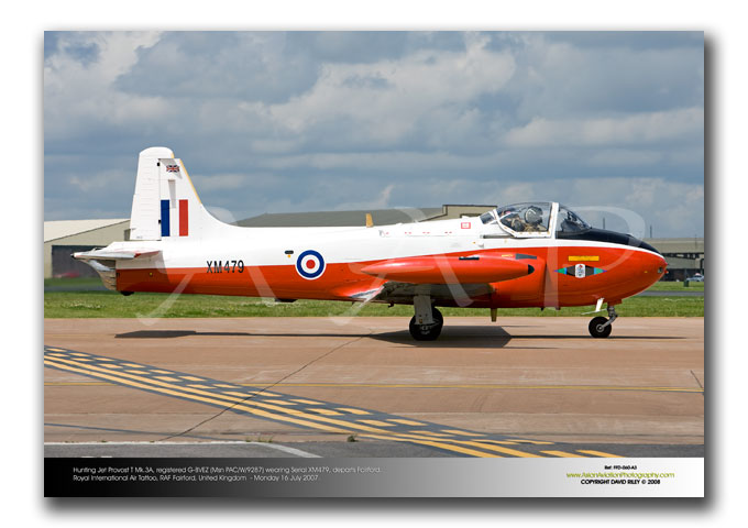 FFD-060 - Hunting Jet Provost T Mk.3A - registered G-BVEZ (Msn PAC/W/9287)