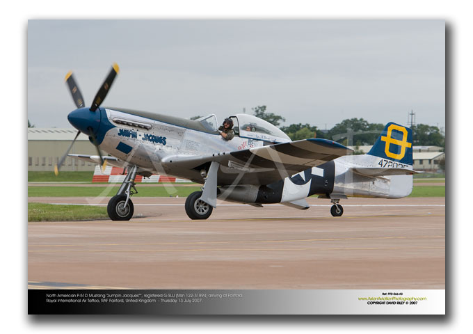 FFD-066 - North American P-51D Mustang �Jumpin Jacques��, registered G-SIJJ (Msn 122-31894)