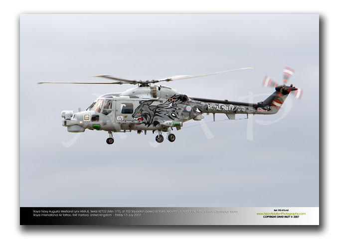 FFD-076  - Royal Navy Westland Lynx HMA.8 - Serial XZ722 (Msn 177)