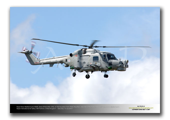 FFD-081  - Royal Navy Westland Lynx HMA8 - Serial ZF562 (Msn 339)