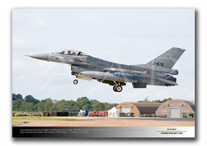 FFD-085 - Royal Netherlands Air Force Fokker F-16AM Fighting Falcon - Serial J-876 (Msn 6D-93)