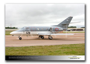 FFD-102 - French Navy Falcon 10 MER - Serial 129 (Msn 129)