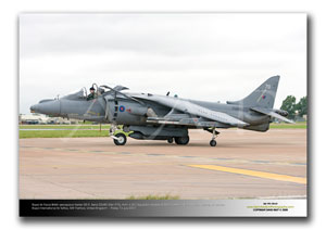 FFD-105 - Royal Air Force British Aerospace Harrier GR.9, Serial ZG480 (Msn P70)