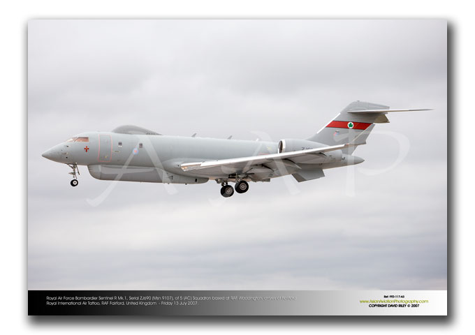 FFD-117 - Royal Air Force Bombardier Sentinel R Mk.1 - Serial ZJ690 (Msn 9107)