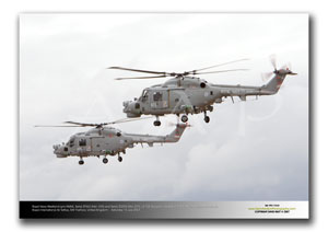 FFD-118 - Royal Navy Westland Lynx HMA8 - Serial ZF562 (Msn 339) and Serial ZD258 (Msn 270)
