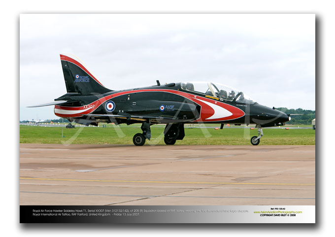 FFD-120 - Royal Air Force Hawker Siddeley Hawk T1 - Serial XX307 (Msn 312132/142)