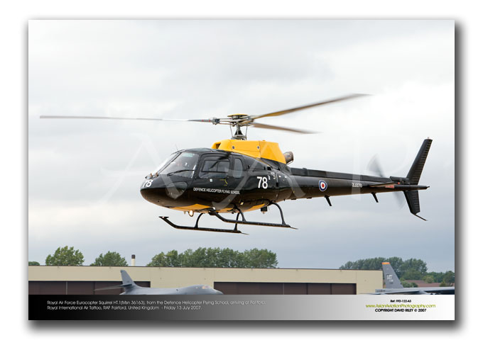 FFD-122 - Royal Air Force Eurocopter Squirrel HT.1 - Serial ZJ278 (Msn 36163)