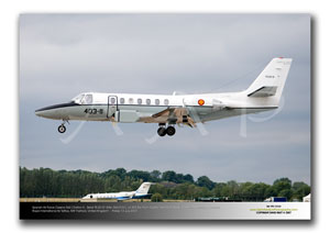 FFD-123 - Spanish Air Force Cessna 560 Citation 5 - Serial TR.20-01 (Msn 560-0161)