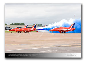 FFD-125 - The Royal Air Force�s Red Arrows Aerobatic Team BAe Hawk T.1A�s 