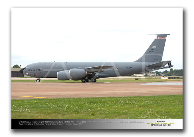 FFD-129 - United States Air Force Boeing KC-135R Stratotanker - Serial 62-3500 (Msn 18483 Ln 551)