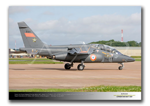FFD-134 - French Air Force Dassault-Dornier Alpha Jet E, Serial 314-TT (Msn E-101)