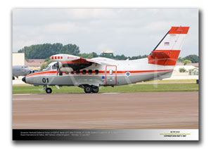 FFD-136 - Slovenia Air Force Let L-410 UVP-E Turbojet - Serial L4-01 (Msn 91606)