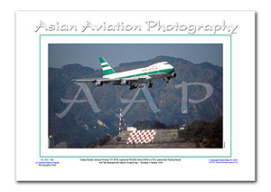 HK-006 - Cathay Pacific Boeing 747-267B - VR-HID ( Msn 22530 Ln 531 )