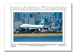 HK-012 - Cathay Pacific Boeing 747-467 - VR-HOU ( Msn 24925 Ln 834 )