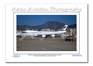 HK-017 - Cathay Pacific Cargo Boeing 747-267F SCD - VR-HVZ ( Msn 23864 Ln 687 )