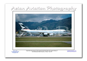 HK-018 - Cathay Pacific Boeing 747-267B - VR-HIF ( Msn 23048 Ln 582 )