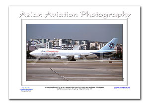 HK-044 - Air Hong Kong Boeing 747-2L5B SF Freighter - B-HMF ( Msn 22107 Ln 469 )