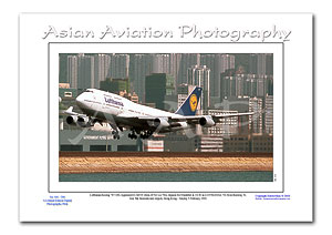 HK-058 - Lufthansa Boeing 747-430 - D-ABVF ( Msn 24761 Ln 796 )