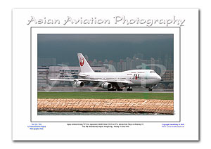HK-065 - Japan Airlines Boeing 747-446 - JA8082 ( Msn 25212 Ln 871 )