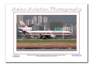 HK-066 - Japan Airlines DC-10-40 - JA8547 ( Msn 47856 Ln 366 )
