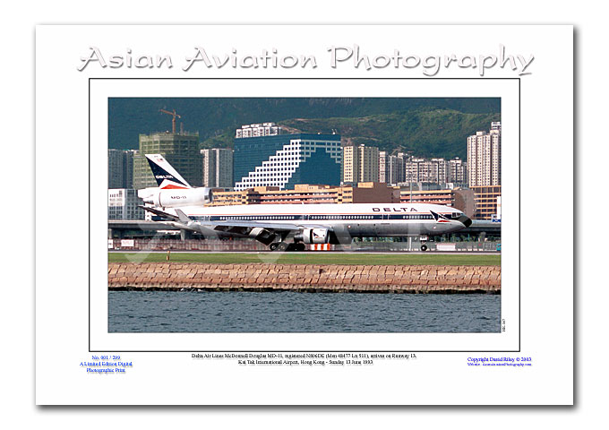 HK-067 - Delta Air Lines MD-11 - N806DE ( Msn 48477 Ln 511 )