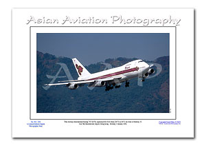 HK-089 - Thai Airways International Boeing 747-2D7B - HS-TGS ( Msn 22472 Ln 597 )